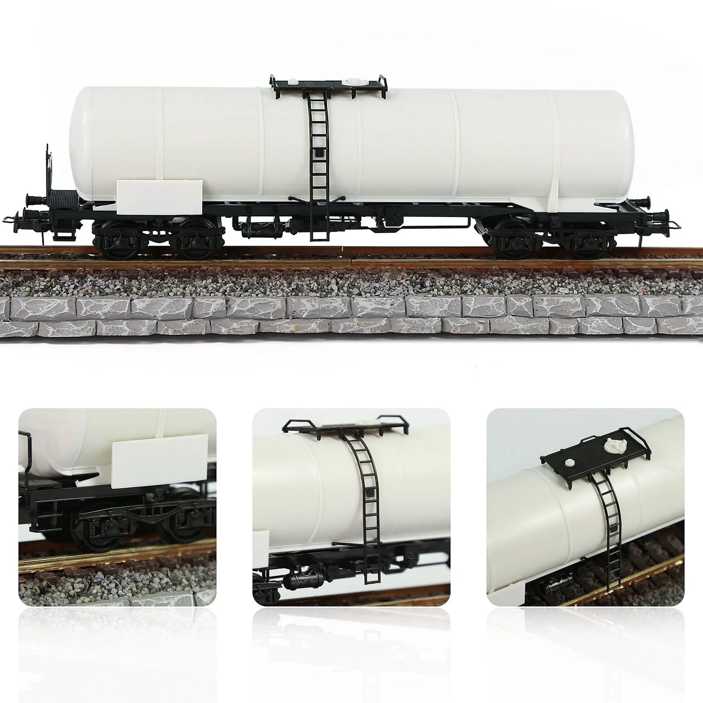 Wagon-citerne HO 1:87 à Monter – Modèle Miniature pour Trains