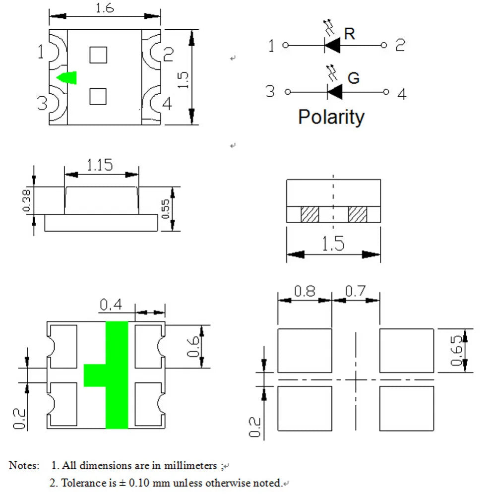 Evemodel 20pcs LED SMD 0605 Bi-couleur Pré-câblées Rouge & Blanc Chaud – Micro-Fils PTFE pour Modélisme et Miniatures