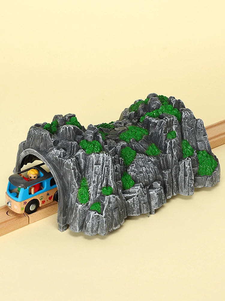 Tunnel de Modélisme Ferroviaire HO 1:87 – Décor Montagne et Sand Table pour Réseaux et Dioramas