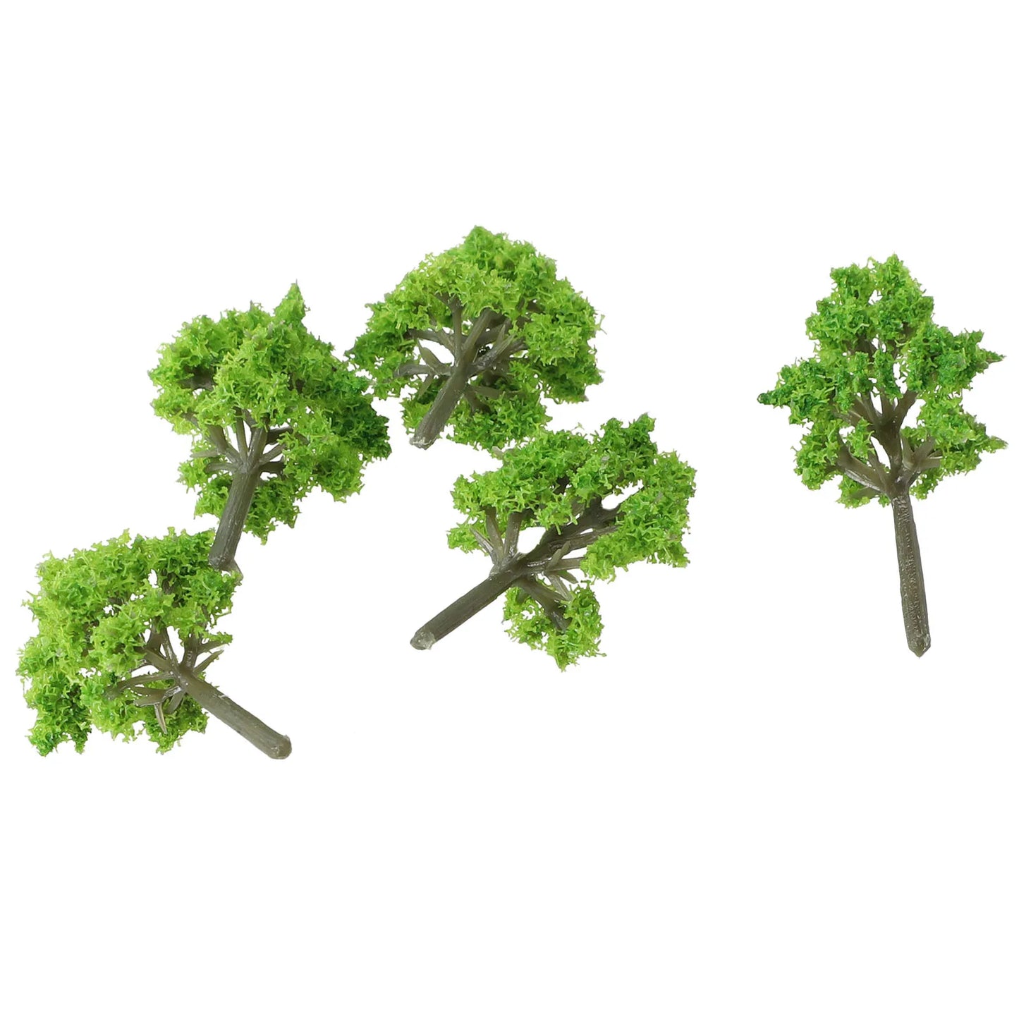 Lot de 10 arbres miniatures 4 cm – Décor réaliste pour maquette train HO/N, diorama et wargame