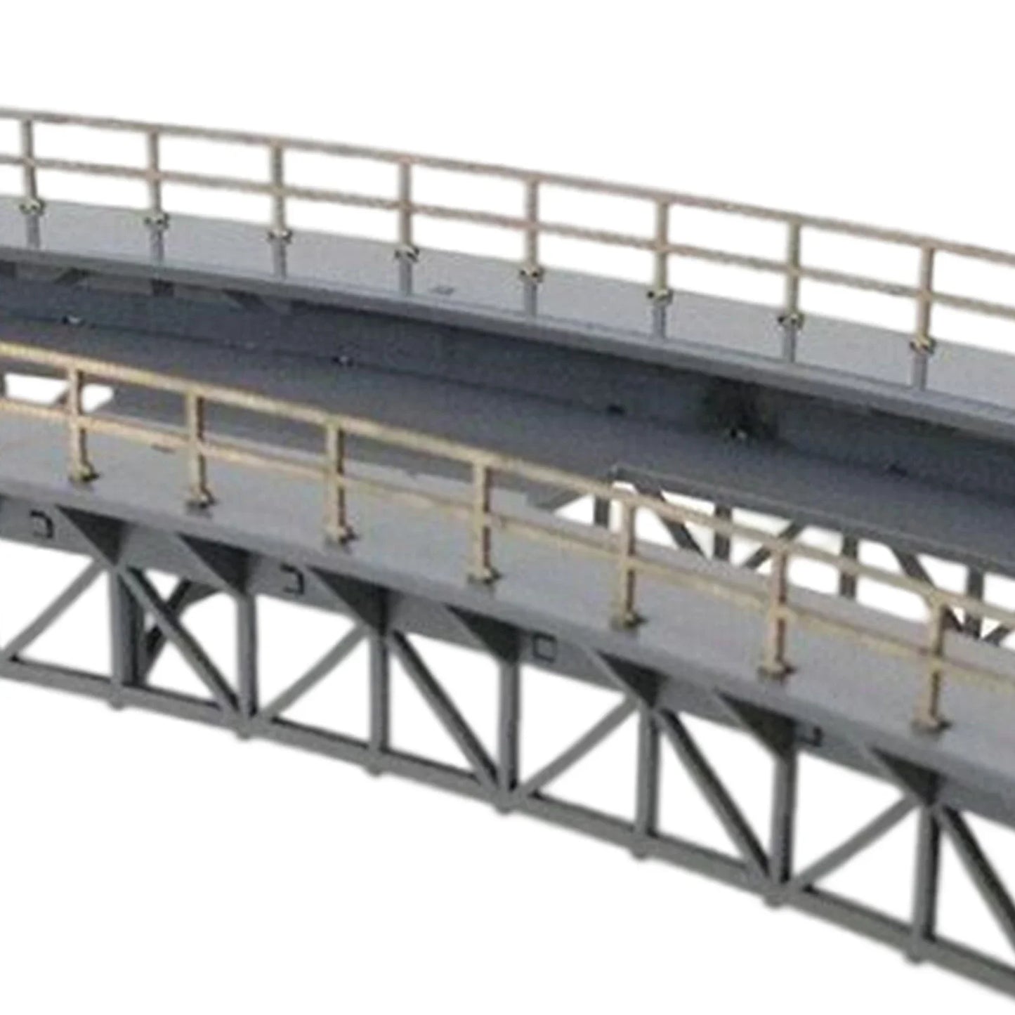 Pont Courbe HO 1:87 – Accessoire de Décoration Ferroviaire pour Maquettes et Dioramas