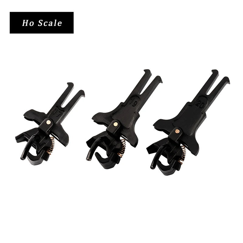 Lot de 12 Attelages HO 1:87 – Accessoires de Train Miniature pour Modélisme