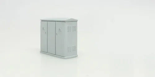 HO 1/87 – Coffrets & Armoires électriques miniatures réalistes – Accessoires premium pour réseau ferroviaire