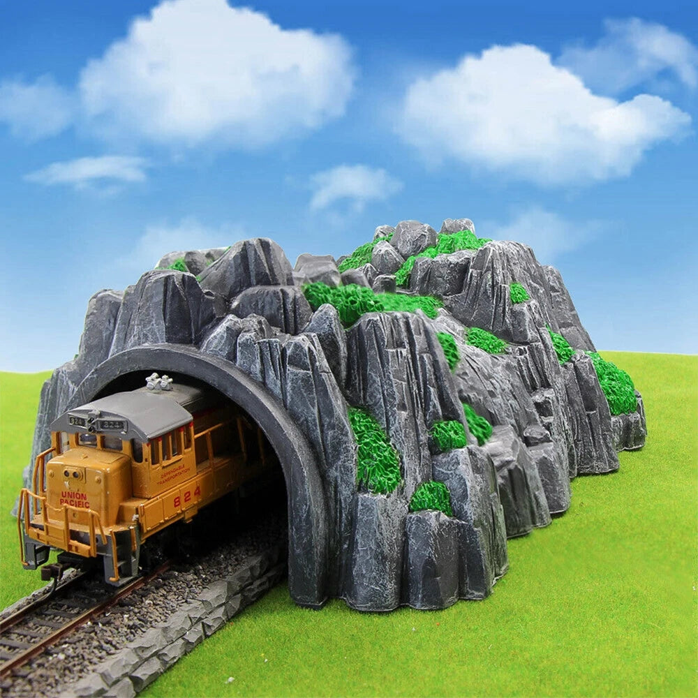 Tunnel de Modélisme Ferroviaire HO 1:87 – Décor Montagne et Sand Table pour Réseaux et Dioramas