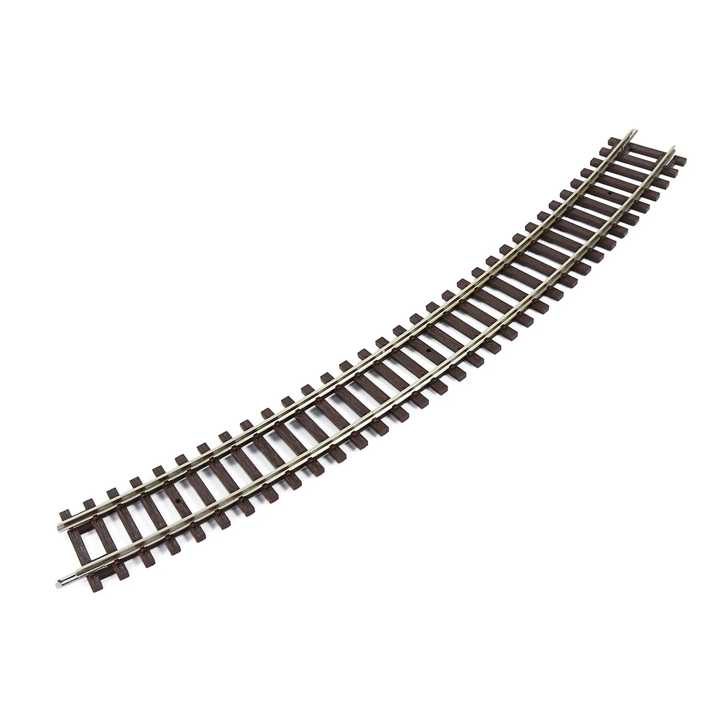 Rails Modulaire  HO Scale 1:87– Rails Droits et Courbes en Cuivre-Nickel Code 100 pour Trains Miniatures