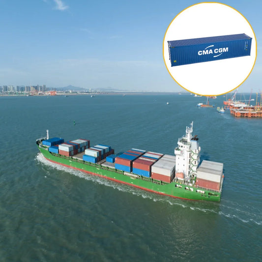 Modèle Conteneur Maritime HO 1:87 – Wagon de Train en Plastique ABS Peint