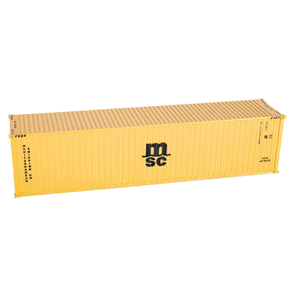 Modèle Conteneur Maritime HO 1:87 – Wagon de Train en Plastique ABS Peint