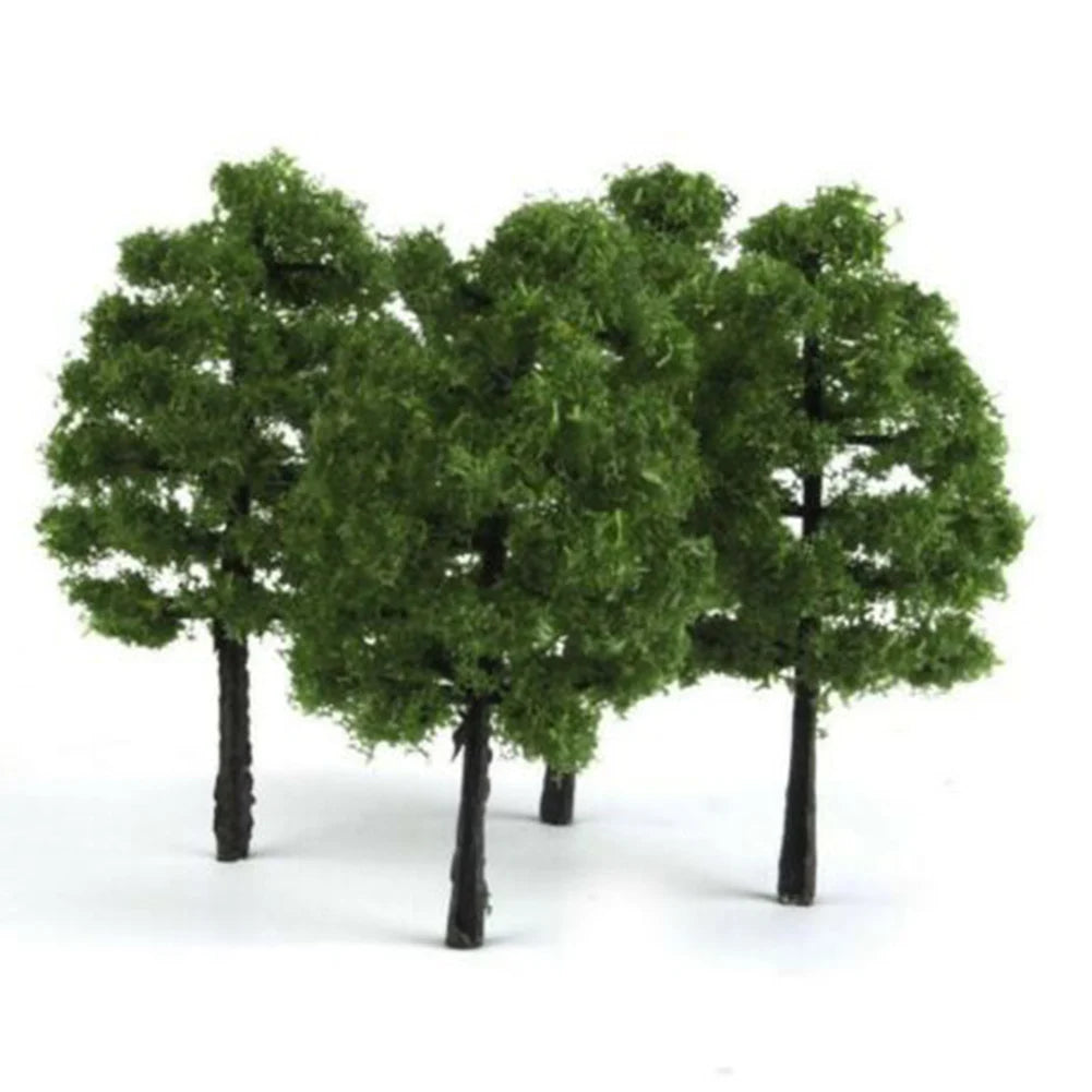 Lot de 20 arbres miniatures (3,5 cm) – Décor réaliste pour maquettes, trains HO/N, dioramas et wargames
